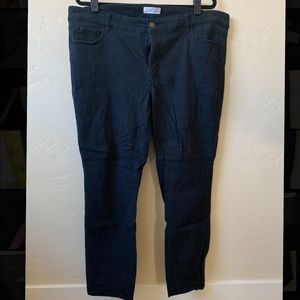 LOFT PLUS Black “Velvet Touch” Jeans